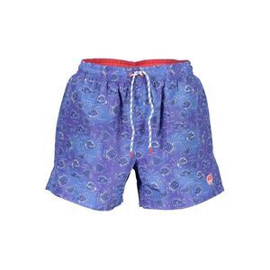 North Sails Printed Swim Trunks Men Purple Swimwear